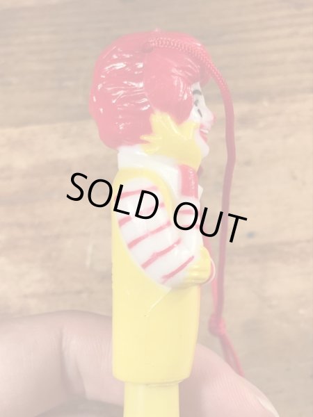 80年代のマクドナルドのロナルドのヴィンテージ雑貨