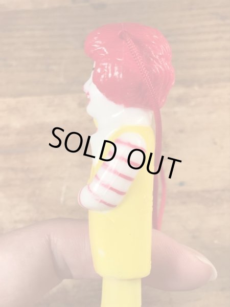 80年代のマクドナルドのロナルドのヴィンテージ雑貨