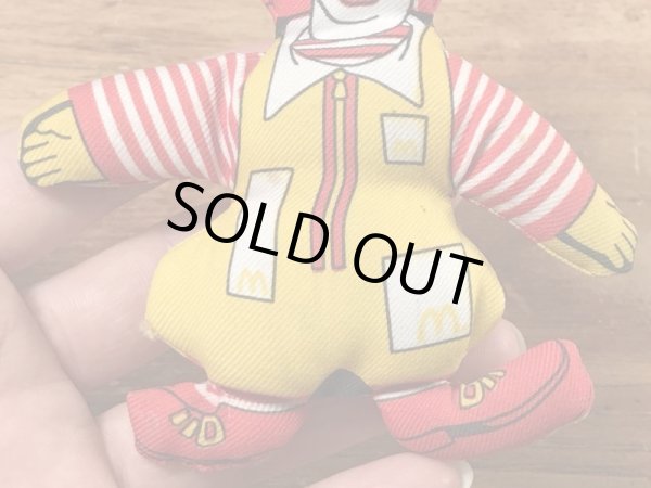 80年代のマクドナルドのロナルドのヴィンテージ雑貨