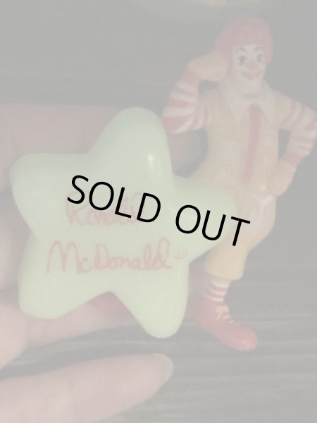 80年代のマクドナルドのロナルドのビンテージのPVCフィギュア