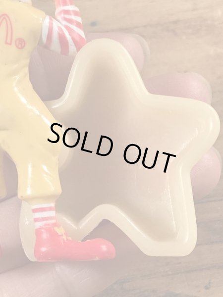 80年代のマクドナルドのロナルドのビンテージのPVCフィギュア