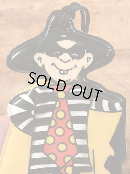 80年代のマクドナルドのハンバーグラーのビンテージのオーナメント