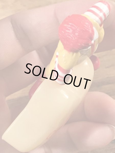 80年代のマクドナルドのロナルドのビンテージのPVCフィギュア