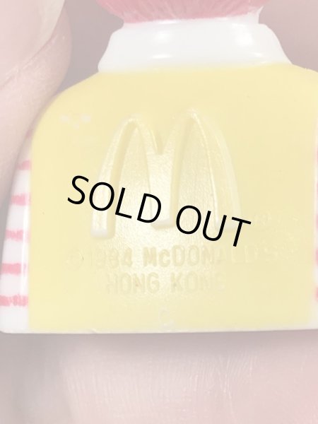 80年代のマクドナルドのロナルドのヴィンテージの鉛筆削り