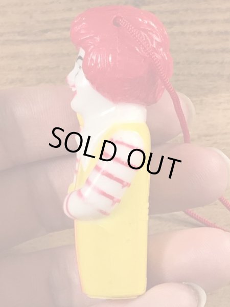 80年代のマクドナルドのロナルドのビンテージのペントッパー