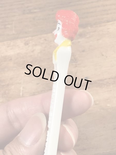 80年代のマクドナルドのロナルドのヴィンテージの歯ブラシ