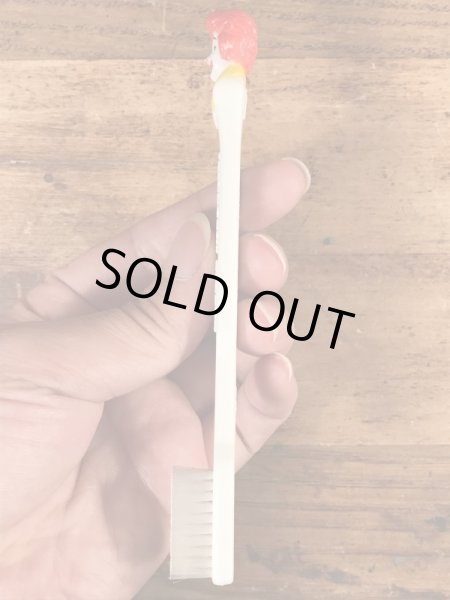 80年代のマクドナルドのロナルドのヴィンテージの歯ブラシ