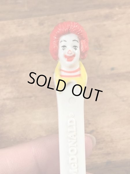 マクドナルドのロナルドのビンテージの雑貨