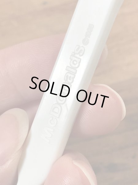 80年代のマクドナルドのロナルドのヴィンテージの歯ブラシ