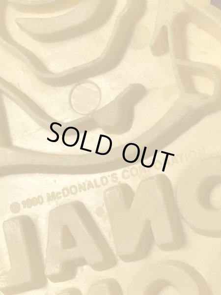 マクドナルドのロナルドのヴィンテージの雑貨