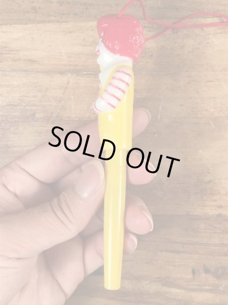 80年代のマクドナルドのロナルドのヴィンテージ雑貨