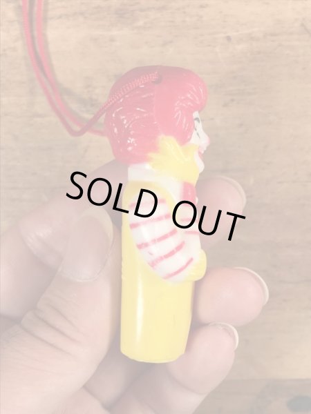 80年代のマクドナルドのロナルドのビンテージのペントッパー