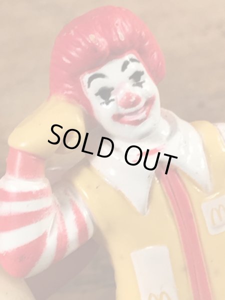 80年代のマクドナルドのロナルドのビンテージのPVCフィギュア