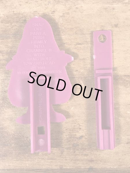 80年代のマクドナルドのグリマスのビンテージのホイッスル