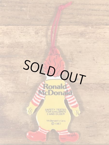 80年代のマクドナルドのロナルドのヴィンテージのオーナメント
