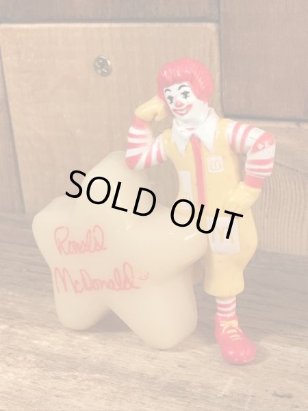 マクドナルドのロナルドのヴィンテージトイ