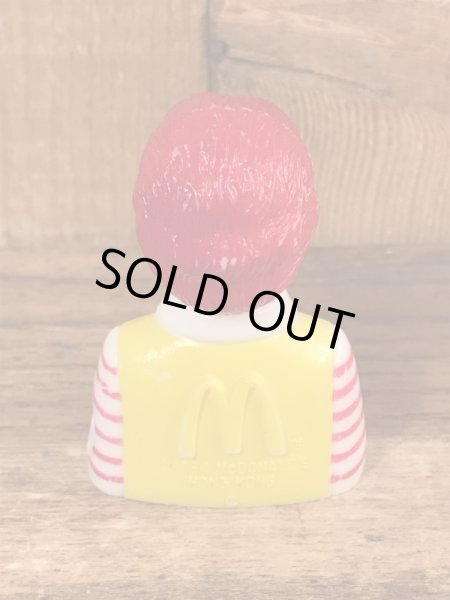 80年代のマクドナルドのロナルドのヴィンテージの鉛筆削り