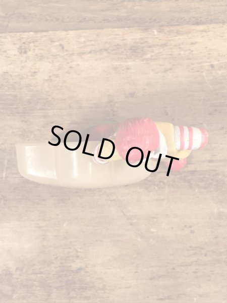 80年代のマクドナルドのロナルドのビンテージのPVCフィギュア