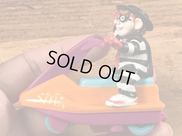 マクドナルドのハンバーグラーのヴィンテージのおもちゃ