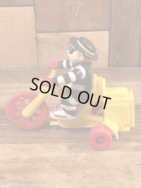 マクドナルドのハンバーグラーのヴィンテージのおもちゃ