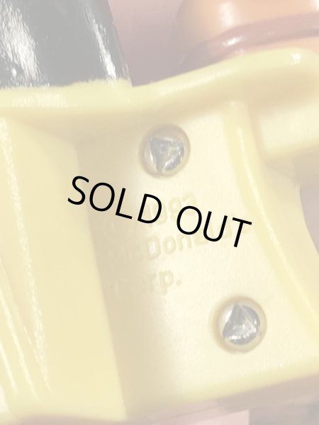 マクドナルドのハンバーグラーのビンテージのおもちゃ