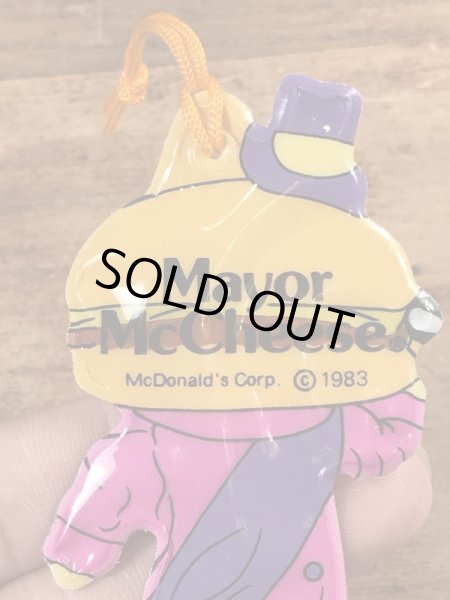 80年代のマクドナルドのメイヤーマックチーズのビンテージのオーナメント