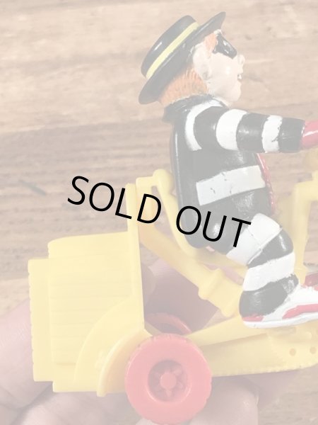 マクドナルドのハンバーグラーのヴィンテージのおもちゃ