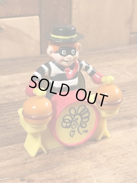 マクドナルドのハンバーグラーのビンテージのおもちゃ