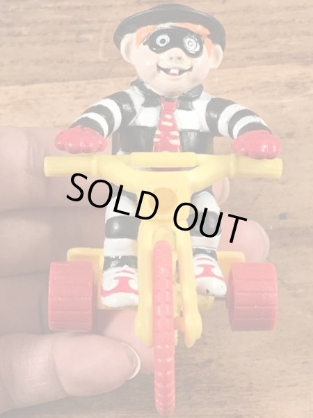 マクドナルドのハンバーグラーのヴィンテージのおもちゃ