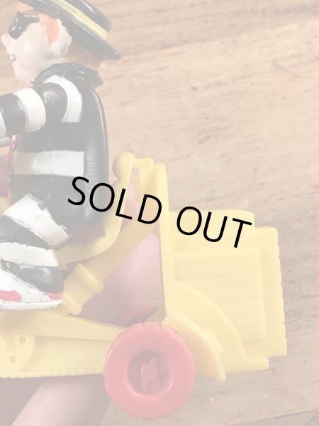 マクドナルドのハンバーグラーのヴィンテージのおもちゃ