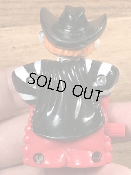 90年代のマクドナルドのハンバーグラーのビンテージのハッピーミールトイ