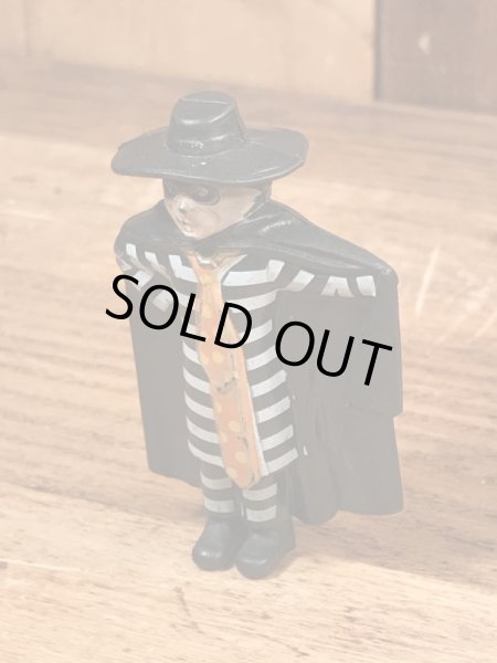 80年代のマクドナルドのハンバーグラーのヴィンテージのPVCフィギュア