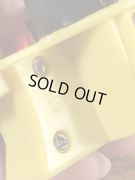 90年代のマクドナルドのハンバーグラーのヴィンテージのハッピーミールトイ