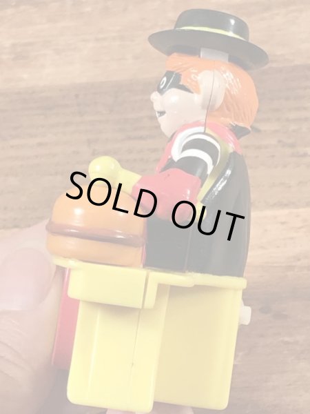 マクドナルドのハンバーグラーのビンテージのおもちゃ