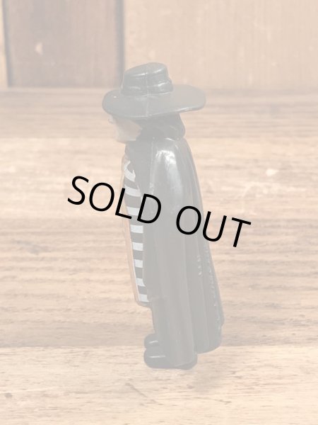 80年代のマクドナルドのハンバーグラーのヴィンテージのPVCフィギュア