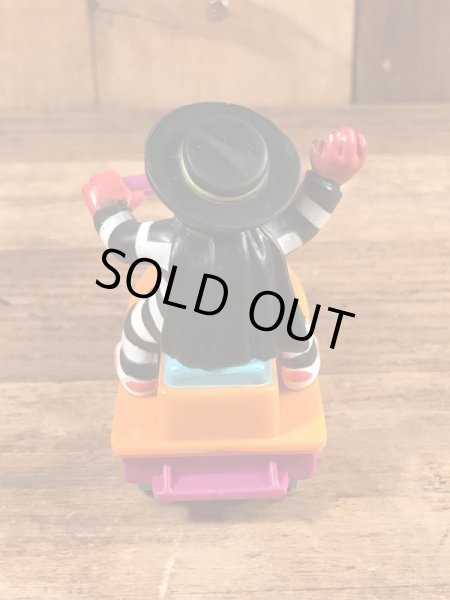 マクドナルドのハンバーグラーのヴィンテージのおもちゃ