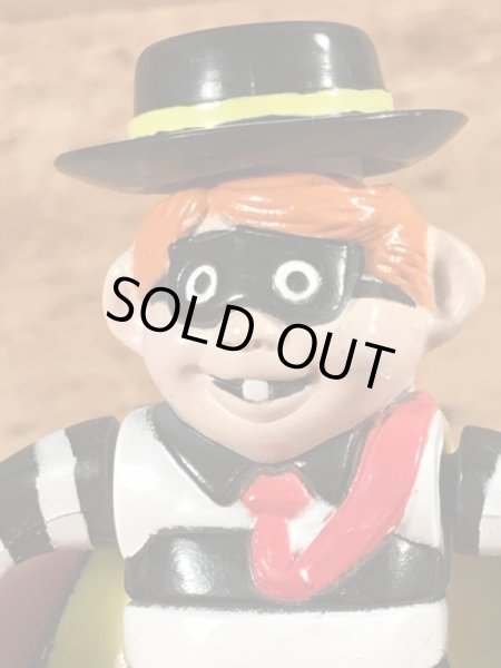 マクドナルドのハンバーグラーのビンテージのおもちゃ