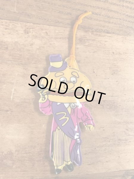 80年代のマクドナルドのメイヤーマックチーズのビンテージのオーナメント