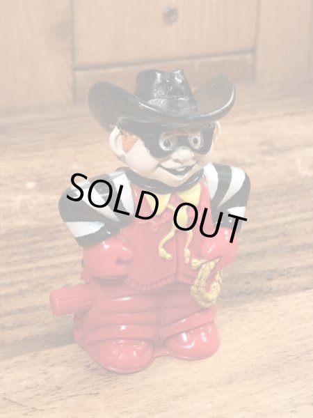 90年代のマクドナルドのハンバーグラーのビンテージのハッピーミールトイ