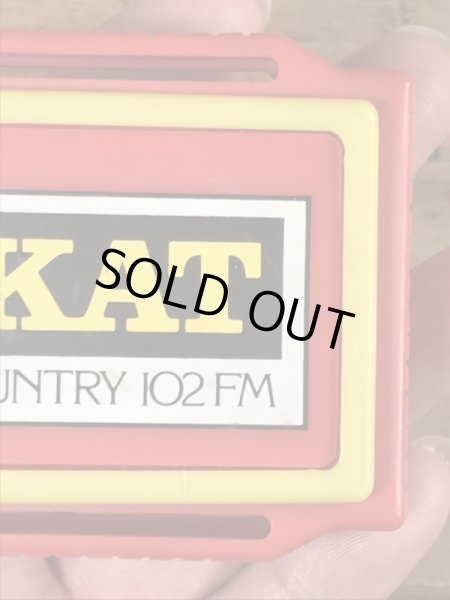 80年代のマクドナルドのビンテージのミニラジオ