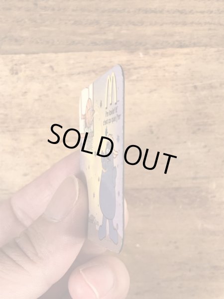 マクドナルドのグリマスのビンテージのマグネット