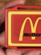 80年代のマクドナルドのビンテージのミニラジオ