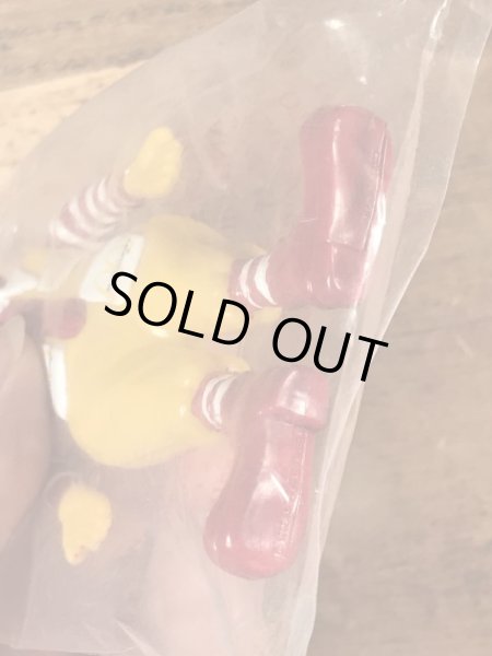 90年代のマクドナルドのロナルドのビンテージのベンダブルフィギュア