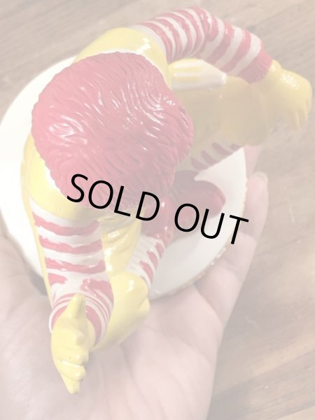 マクドナルドのロナルドのビンテージトイ