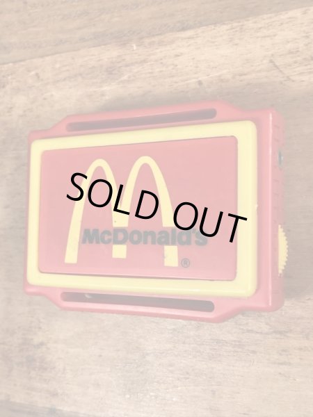 マクドナルドのヴィンテージの雑貨