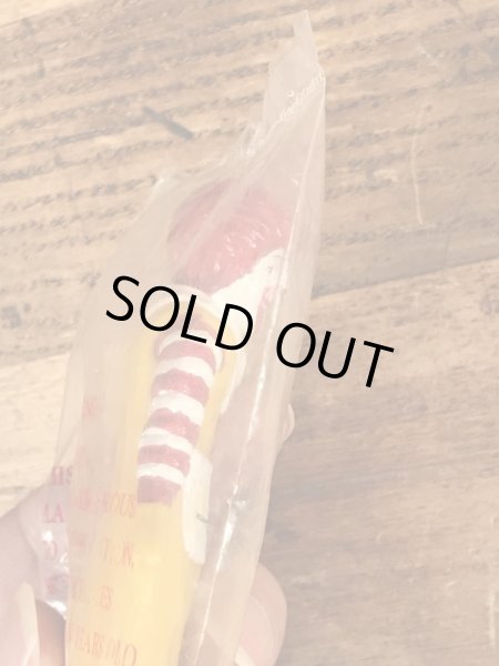 マクドナルドのロナルドのヴィンテージのおもちゃ