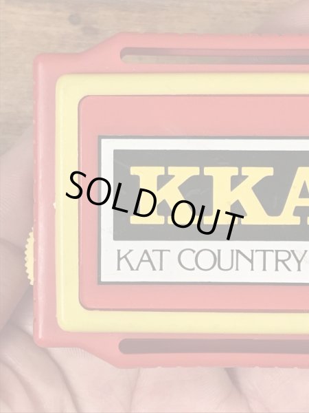 80年代のマクドナルドのビンテージのミニラジオ