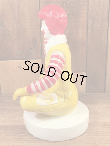 80年代のマクドナルドのロナルドのヴィンテージの貯金箱