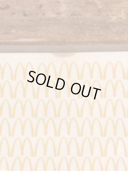 70年代のマクドナルドランドのヴィンテージのランチョンマット