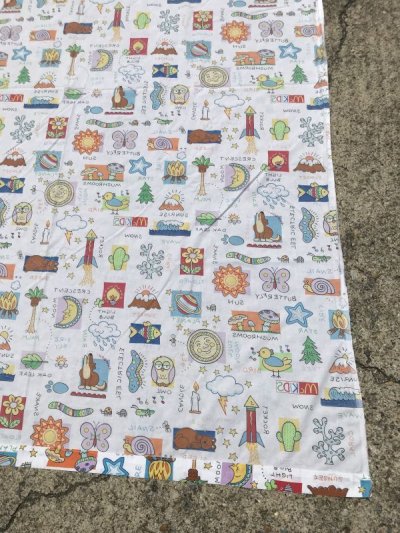 画像2: McDonald's “Mc Kids” Flat Sheet　マックキッズ　ビンテージ　フラットシーツ　マクドナルド　80~90年代